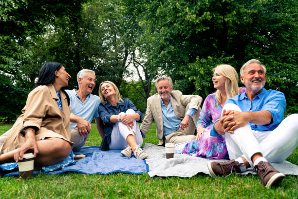 istock Senior group old buddies reunion in London 1829010630