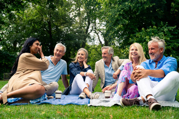 istock Senior group old buddies reunion in London 1829011511