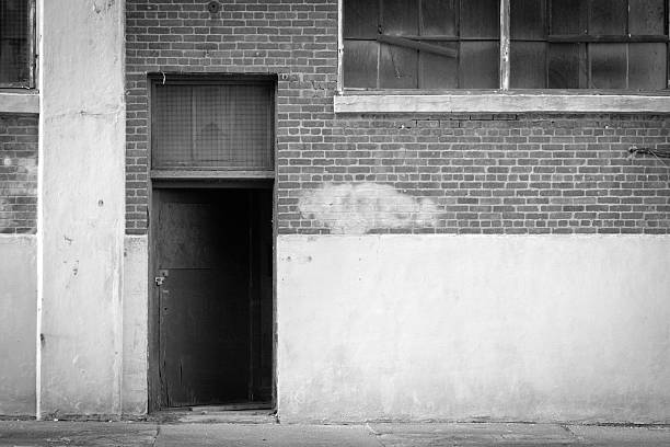 istock Monochrome Door to Nowhere 182901288