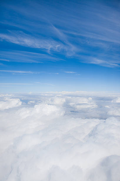 istock Aerial view of a cloudscape with nice blue sky 182901305