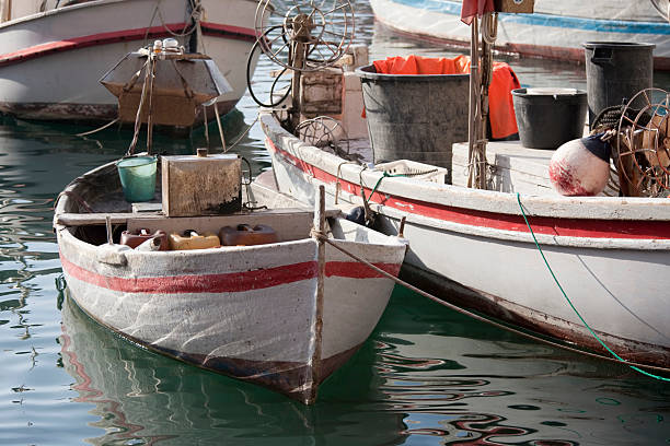 istock Rowboats  in Camogli 182901589