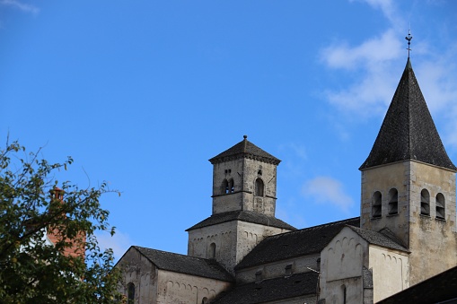The Saint Vorles church in Chatillon Sur Seine, Burgundy in France