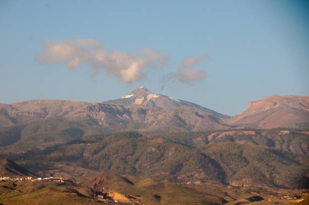 Desert Landscape in Volcan Teide National Park, Tenerife, Canary Island, Spain
