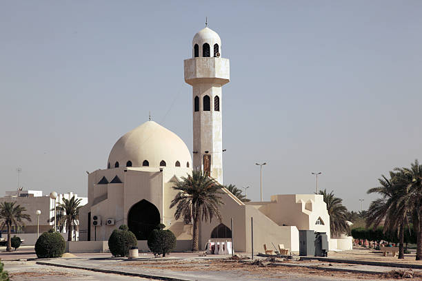 Mosque in Dammam Saudi Arabia stock photo