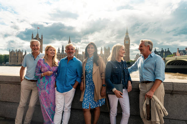 istock Senior group old buddies reunion in London 1829022739