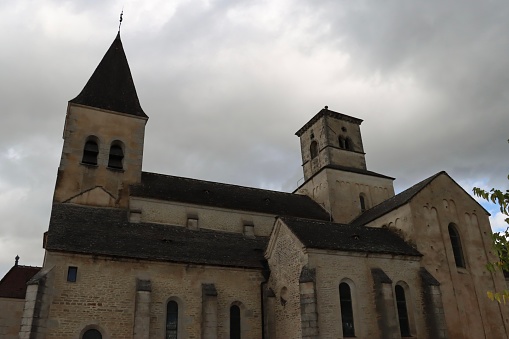 The Saint Vorles church in Chatillon Sur Seine, Burgundy in France