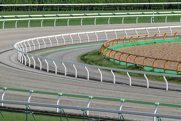 istock Horse Racing Track 182902656