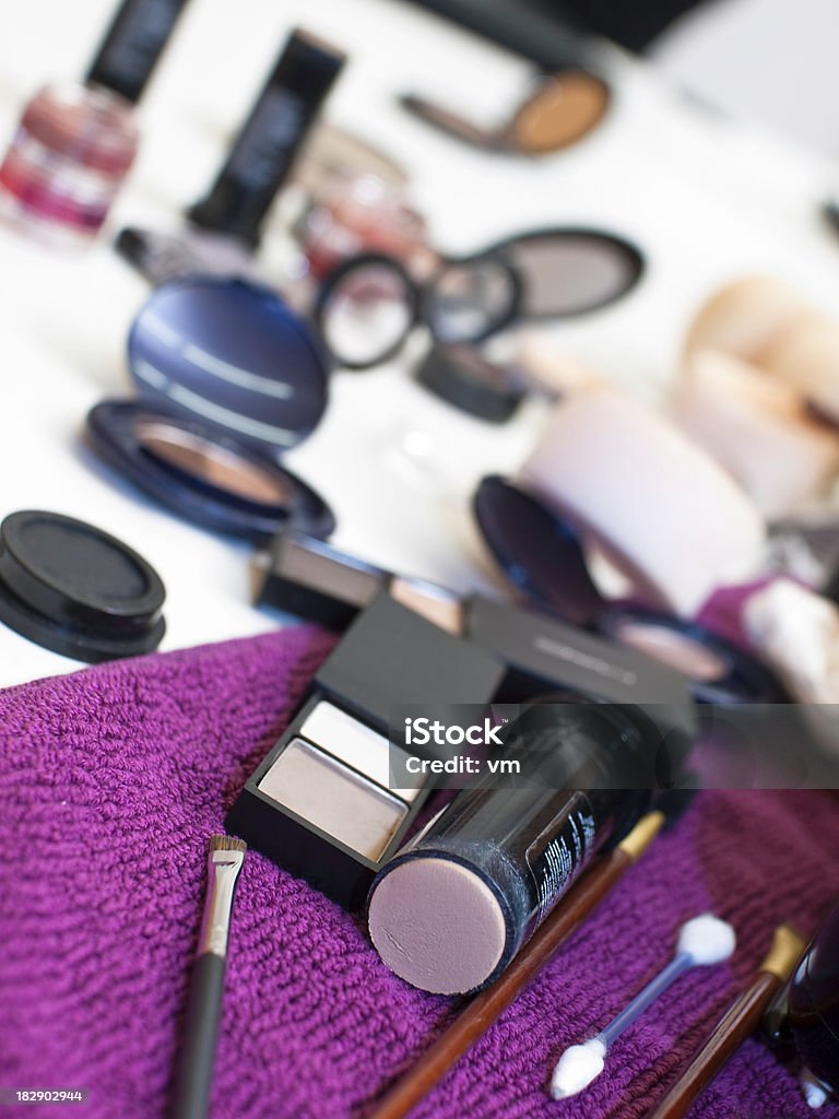 Conjunto de cosméticos - Foto de stock de Acabar libre de derechos