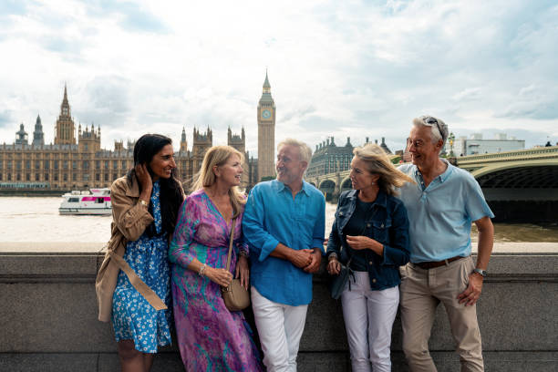 istock Senior group old buddies reunion in London 1829029863