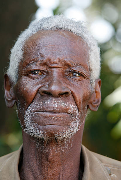istock Senior African man portrait 182903369