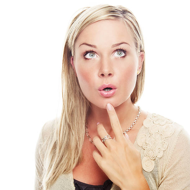 istock woman seing something stunning maby 182903552