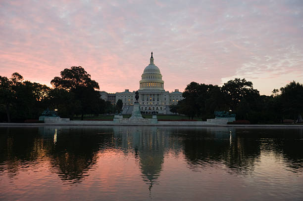 istock Sunrise at Capitol Hill in Washington DC 182903767