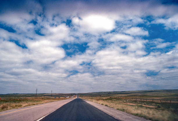 istock Colorado Highway 17 - 1990 1829043339