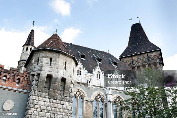 Castelo De Vajdahunyad Em Budapeste - Fotografias de stock e mais imagens de Arquitetura - Arquitetura, Barroco, Budapeste