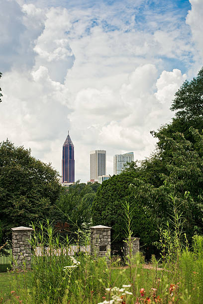 Atlanta from the gardens