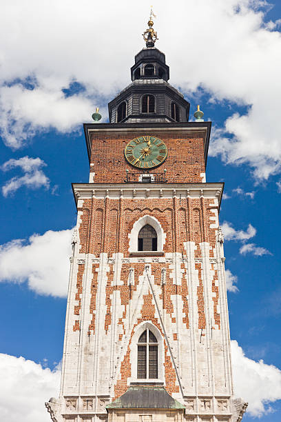 istock Town Hall Tower In Krakow, Poland 182905388