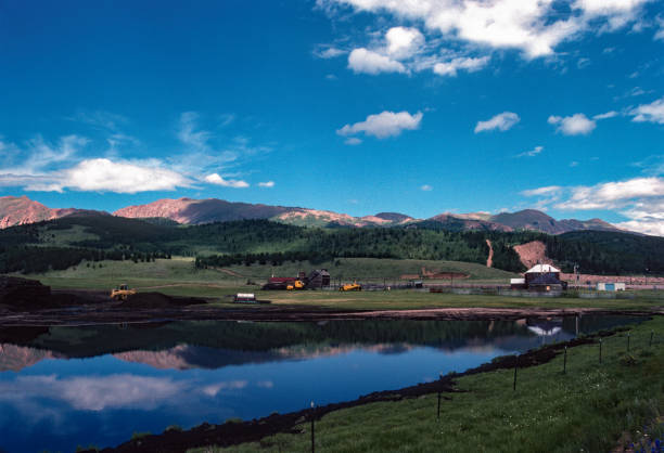 Colorado - Mountain Reflection Lake - 1990