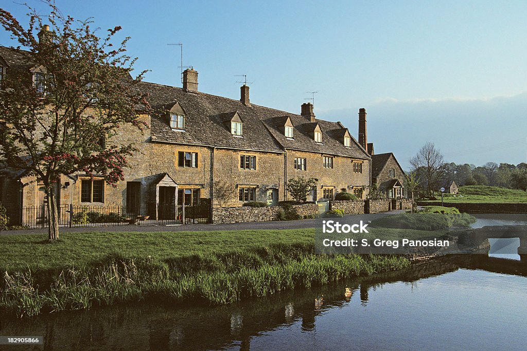 Villaggio di Cotswold - Foto stock royalty-free di Ambientazione esterna