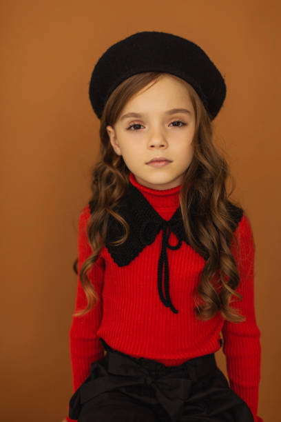 istock Blonde girl in studio on white background. Retro style. 1829073674