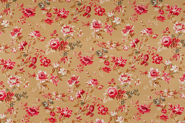 Enchanted Garden Medium Antique Floral Fabric
