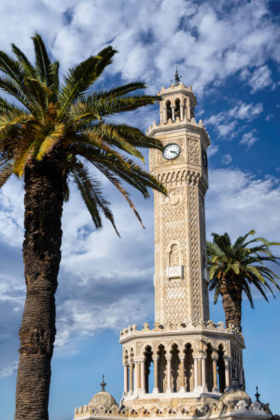 istock The historical clock tower in Izmir Konak square. 1829079563