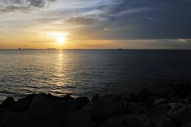 istock Sunset at Fort Zachary Taylor State Park Key West Florida 182908658