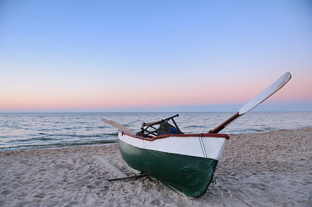 Fishing boat on the beach