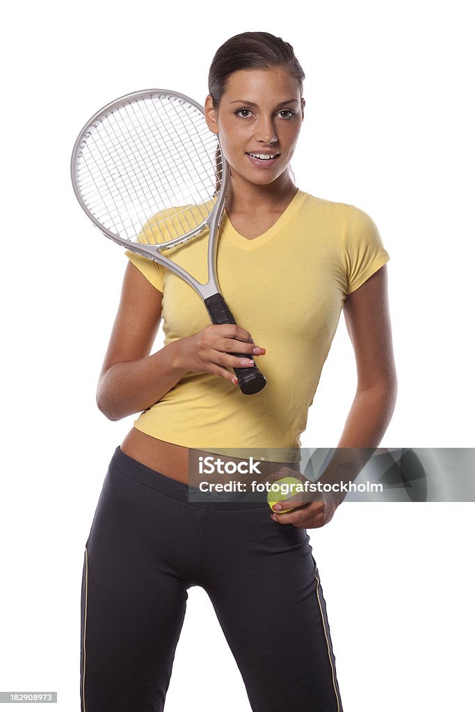 Tennis-Porträt - Lizenzfrei 20-24 Jahre Stock-Foto
