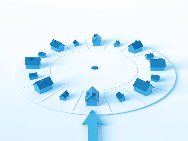 istock Real Estate Wheel Of Fortune Luck 182909080