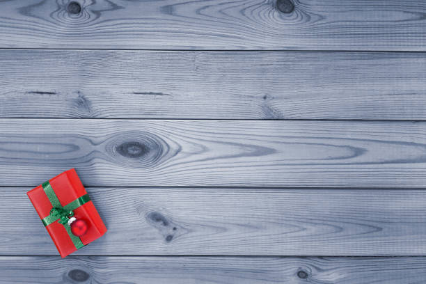 istock Christmas gift arrangement. Top view. 1829092032