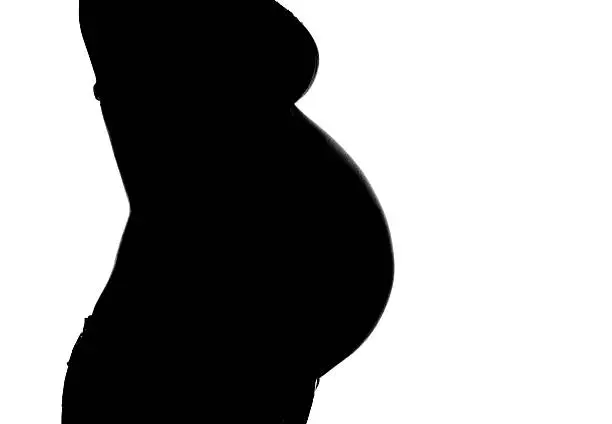 Photo of Silhouette of pregnant woman