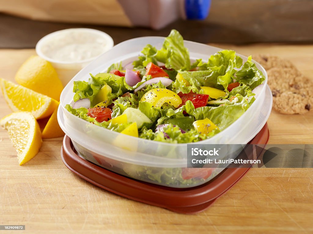 Saudável almoço embalado - Foto de stock de Contéiner de Plástico royalty-free
