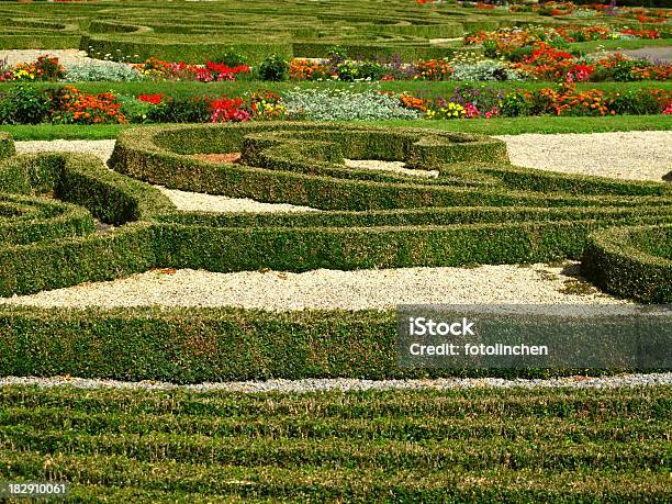 Ziergarten Stockfoto und mehr Bilder von Blume - Blume, Buchsbaum, Dekoration