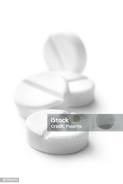 Medizinische Details Stockfoto und mehr Bilder von Paracetamol - Paracetamol, Weißer Hintergrund, Antibabypille