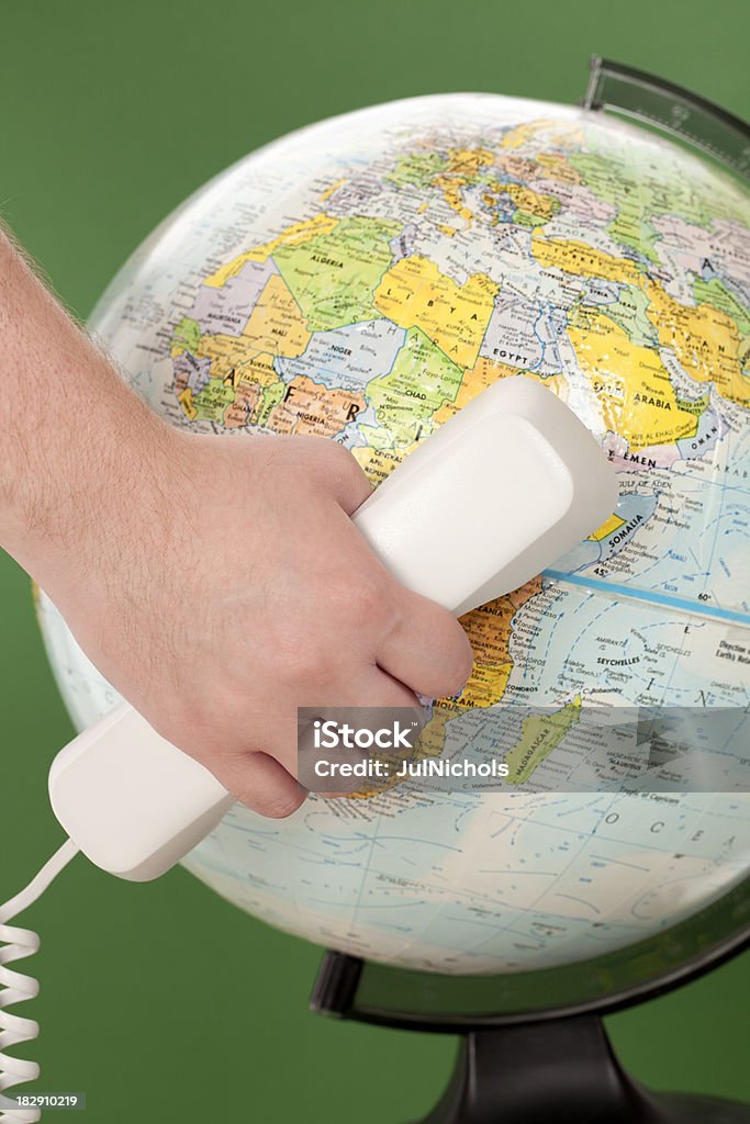 グローバルコミュニケーション - 電話機のロイヤリティフリーストックフォト
