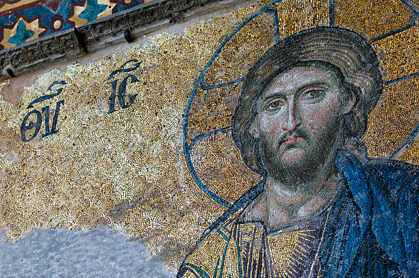 istock Jesus mosaic at the Aya Sofia in Istanbul 182910262