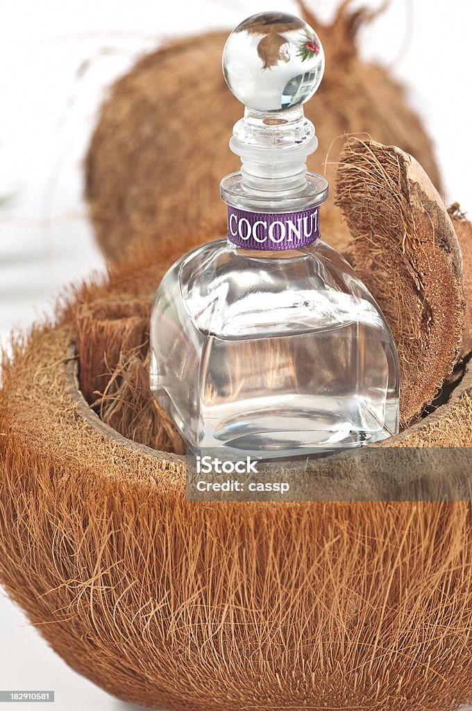 Aceite de coco - Foto de stock de Aceite de coco libre de derechos