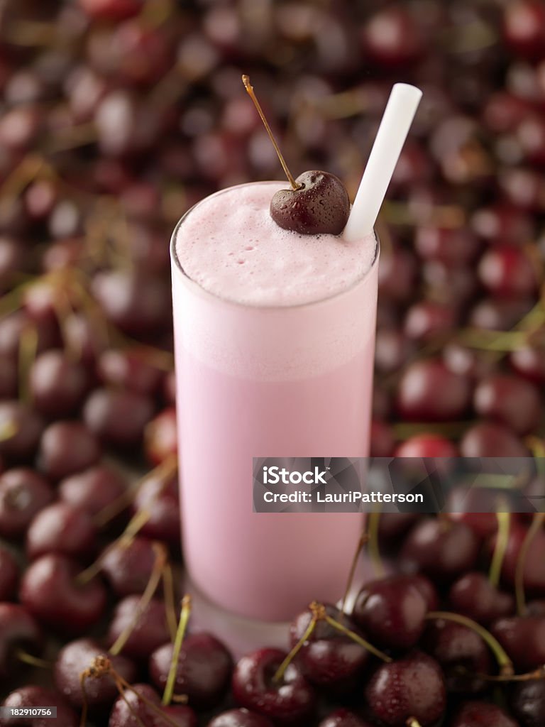 Batido de Cherry - Foto de stock de Alimento libre de derechos