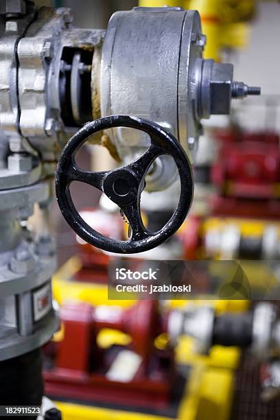 Boiler Room Valve Stock Photo - Download Image Now - Ring Boiler, Air Valve, Backgrounds