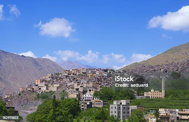 Mountain Village Marokko Stockfoto und mehr Bilder von Abenteuer - Abenteuer, Afrika, Atlasgebirge