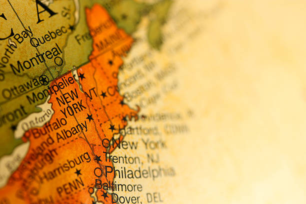 istock Map of New England 182912067