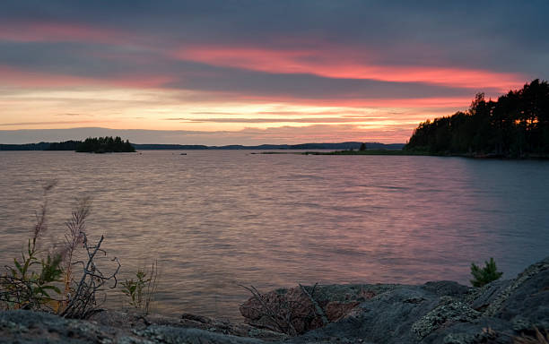 istock Sunset Lake Finland Scandinavia 182912443