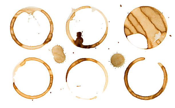 istock Coffee stains on paper XXXL 182912611