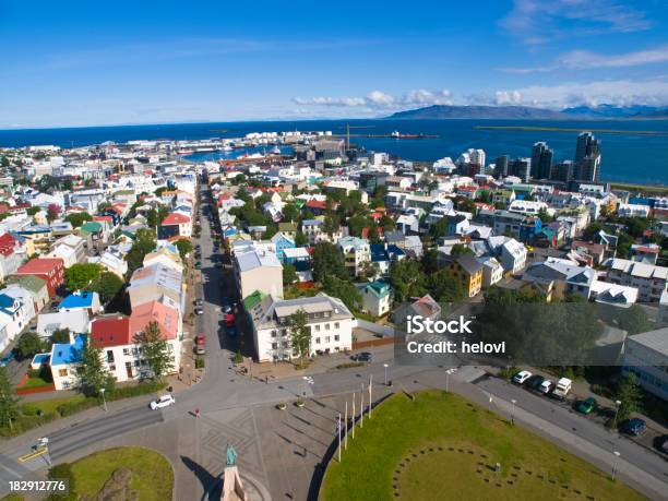 Reykjavik - Fotografie stock e altre immagini di Acqua - Acqua, Avventura, Baia