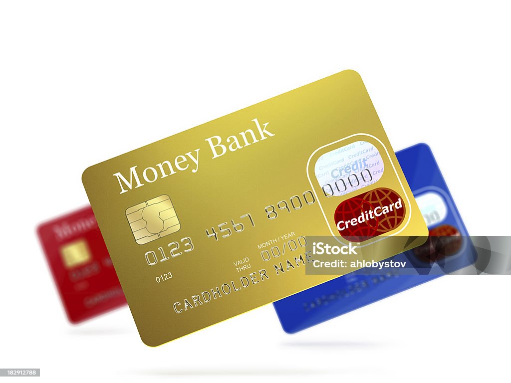 Karty kredytowych - Zbiór zdjęć royalty-free (Bankowość)