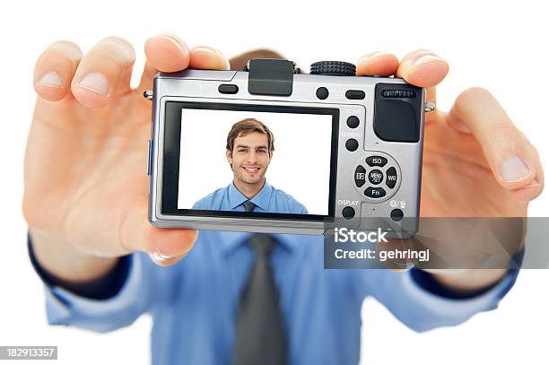 Portrait Of A Smiling Young Businessman Stock Photo - Download Image Now - 20-29 Years, Adult, Adults Only