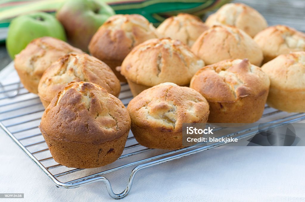 Muffins de Maçã - Royalty-free Maçã Foto de stock