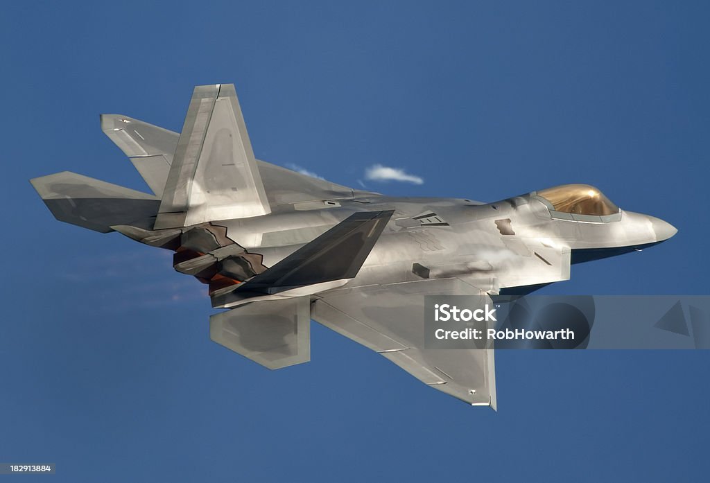 F22 Raptor - Foto de stock de Avión de caza libre de derechos