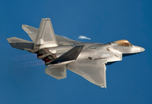 The F22 Raptor in flight.To see my other aviation images please click the image below