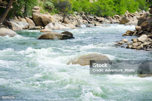 Die Zahlen Arkansas River Whitewater Rapids Stockfoto und mehr Bilder von Wildwasser - Fluss - Wildwasser - Fluss, Fluss, Fels